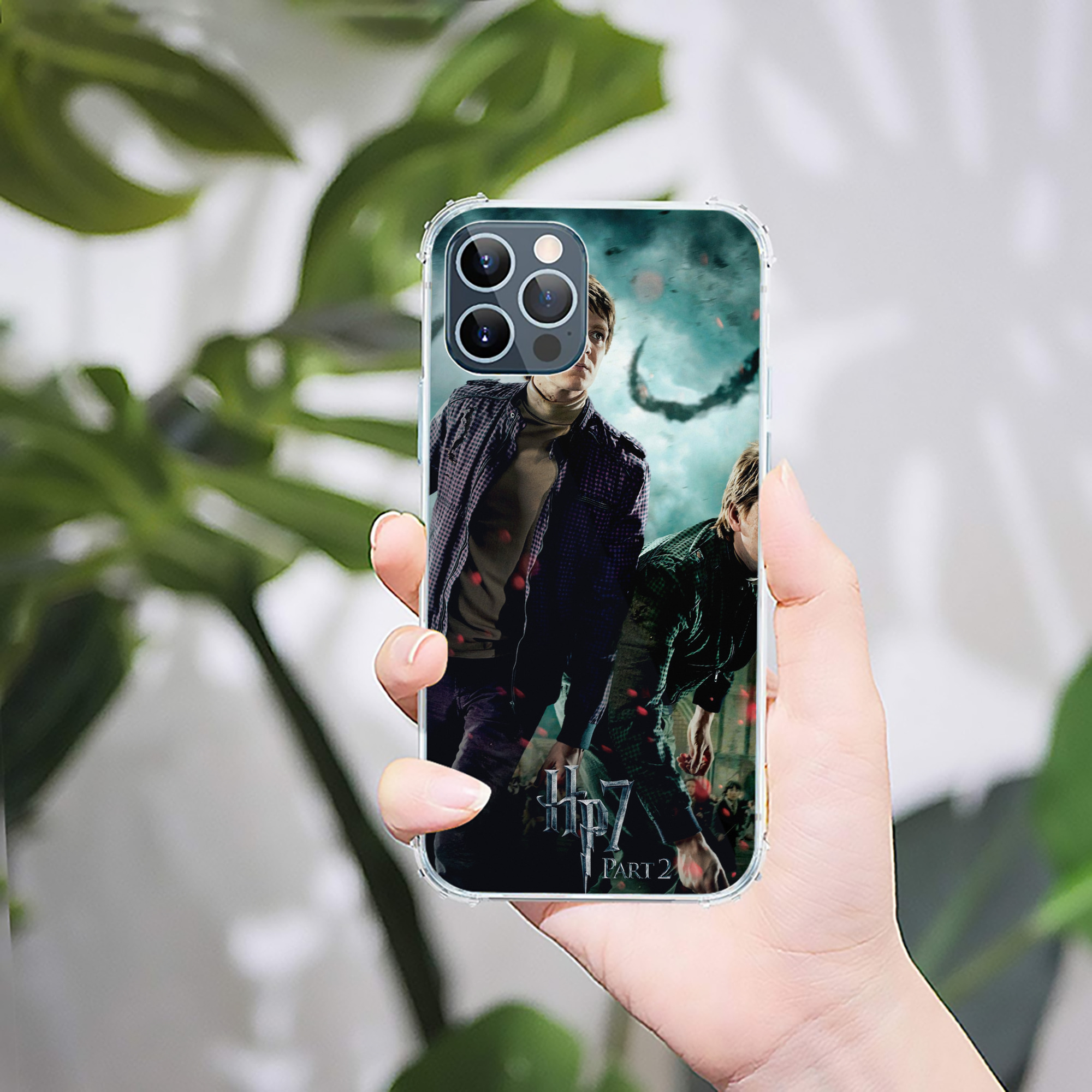 （画像用） Harry Potter ハリー・ポッターシリーズ 【iPhone 12シリーズ対応】透明スマホケース（クリアソフトケース）